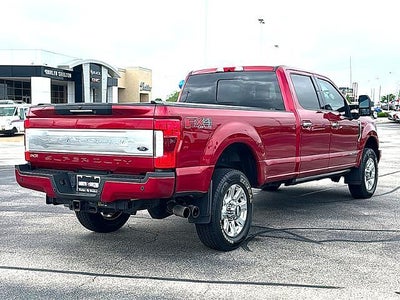 2018 Ford Super Duty F-350 SRW Platinum 4WD Crew Cab 6.75' Box