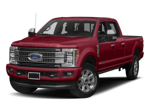 2018 Ford Super Duty F-350 SRW Platinum 4WD Crew Cab 6.75' Box