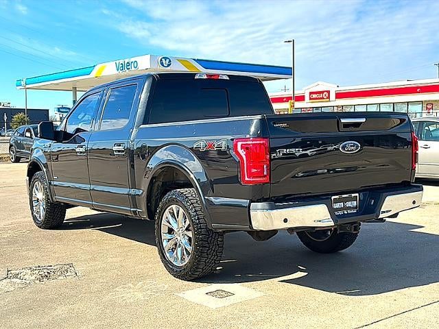 2015 Ford F-150 4WD SuperCrew 5-1/2 Ft Box Lariat