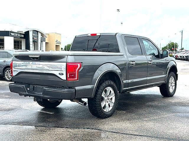 2015 Ford F-150 4WD SuperCrew 5-1/2 Ft Box Platinum