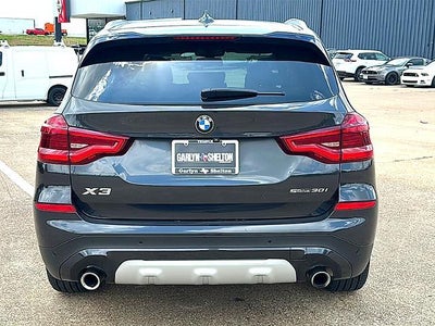 2019 BMW X3 sDrive30i Sports Activity Vehicle