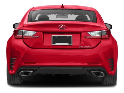 2016 Lexus RC Turbo 2dr Cpe