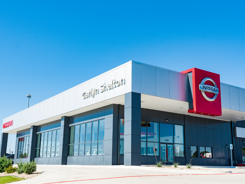 Garlyn Shelton Nissan Showroom exterior View