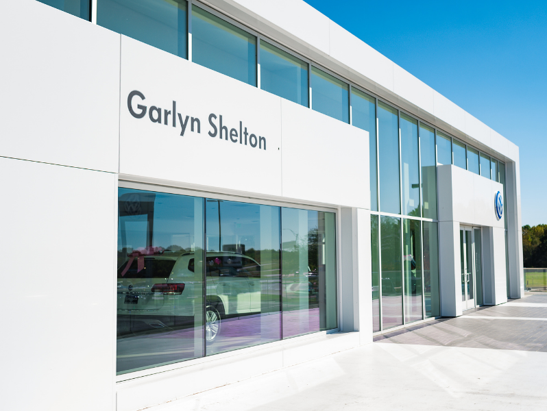 Garlyn Shelton showroom exterior view